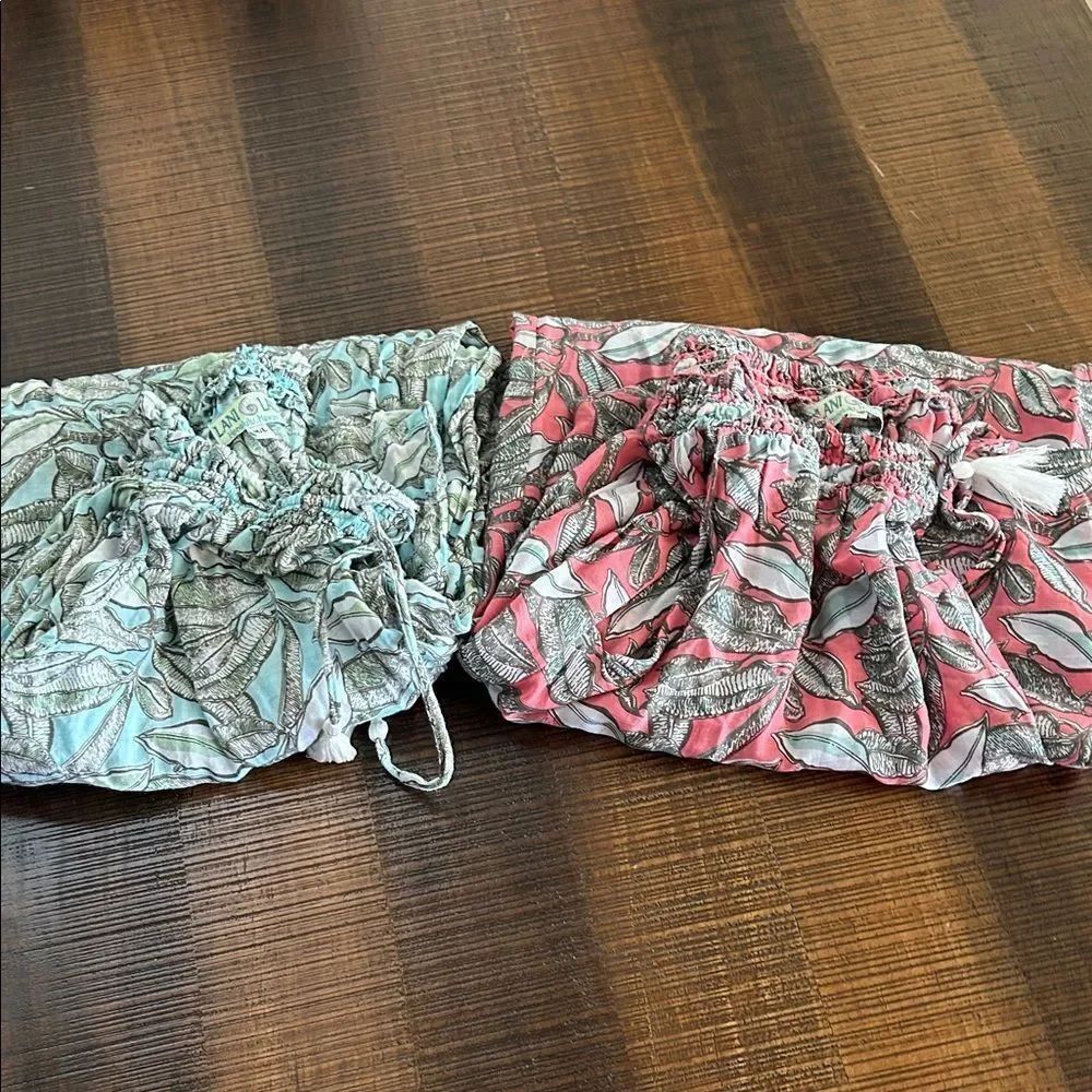 Leaf Print ladies bottoms- bundle